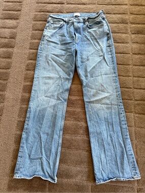 Citizens Of Humanity Light Blue Wide Leg Jeans